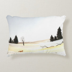 Little Fox Decorative Pillow