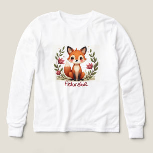 Little Fox Fashionable Tri-Blend Shirts