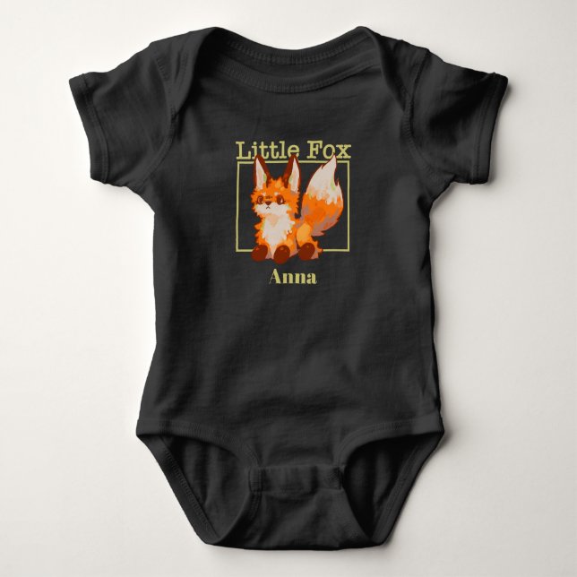Little Fox, Little Fox romper  (Front)
