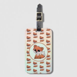 Little Fox Luggage Tag