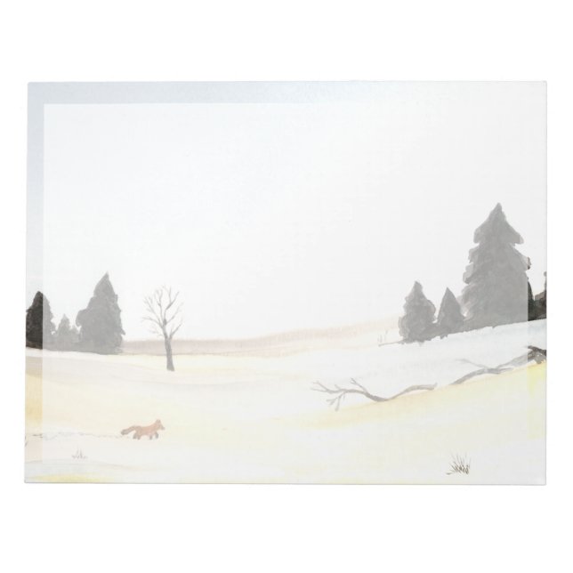 Little Fox Notepad (Front)