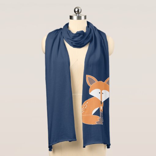 Little Fox Scarf Zazzle