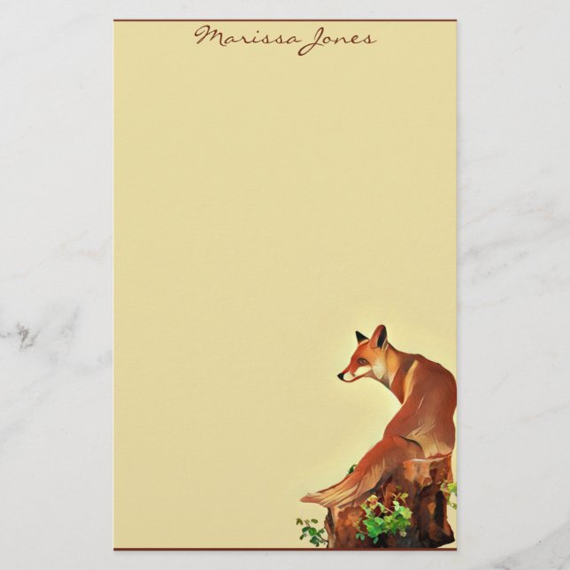 Little Fox Stationery (Front)