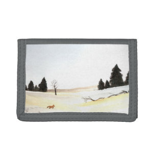 Little Fox Tri-fold Wallet