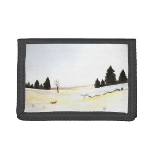 Little Fox Trifold Wallet