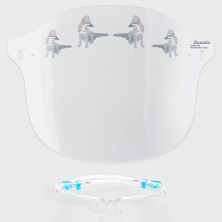 Little foxes kids' face shield