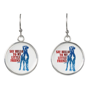Little Friend Great Dane Earrings