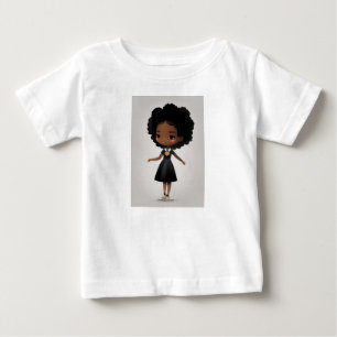 Little Fro Princess Baby T-Shirt