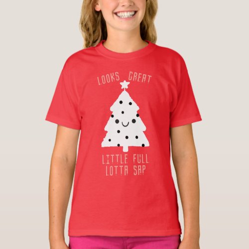 Little Full Lotta Sap Christmas Vacation Santa T_Shirt