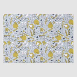 Little Funny School Things Tissue Paper