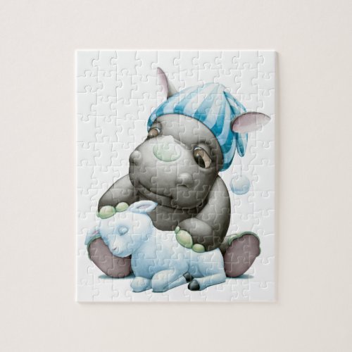 Little G the Baby Rhino Puzzle