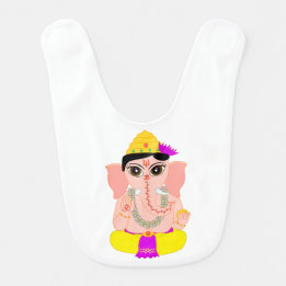 Little Ganesha Baby Bib