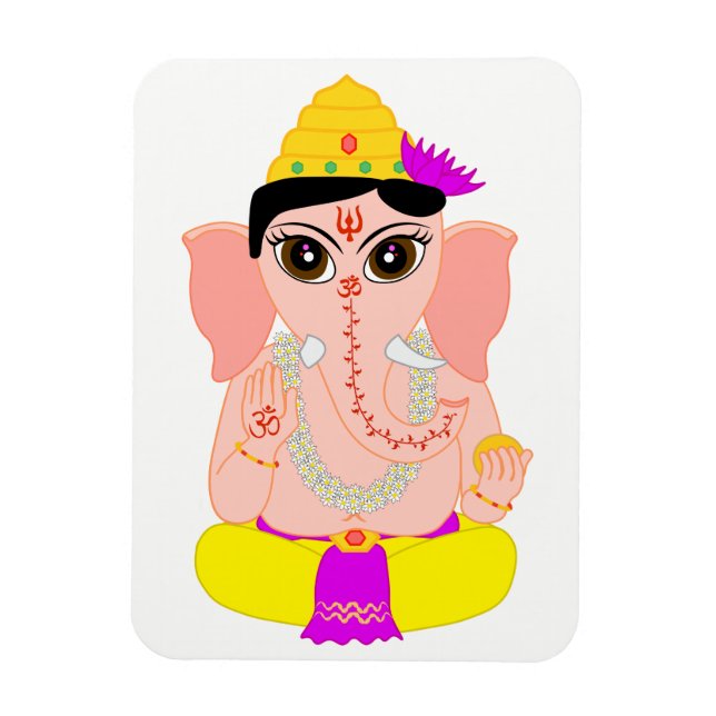 Little Ganesha Magnet (Vertical)