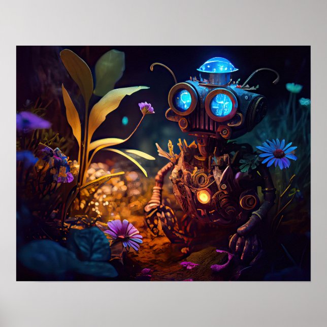 Little Garden Bot Poster (Front)