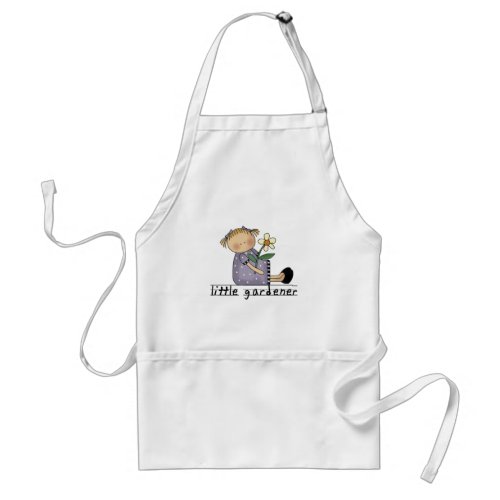 Little Gardener Tshirts and Gifts Adult Apron