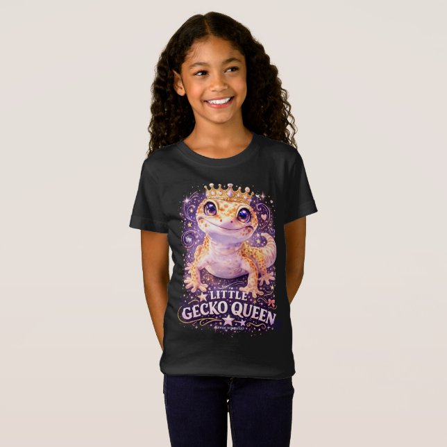 LITTLE GECKO QUEEN - T-shirt (Front Full)