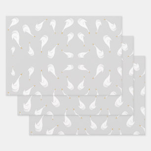 Little Geese Wrapping Paper Sheets