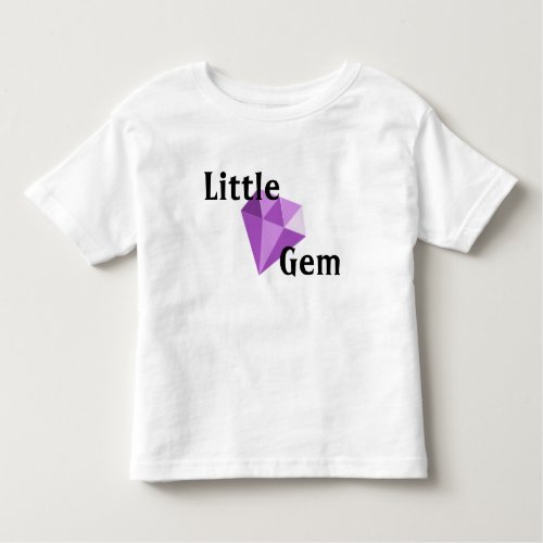 Little Gem Purple Toddler T_shirt