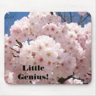 Little Genius! mousepad Pink Flower Blossoms