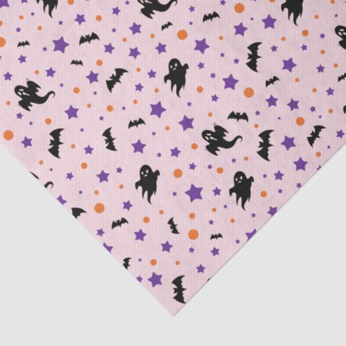 Little Ghost Pink Halloween Gift Tissue Paper