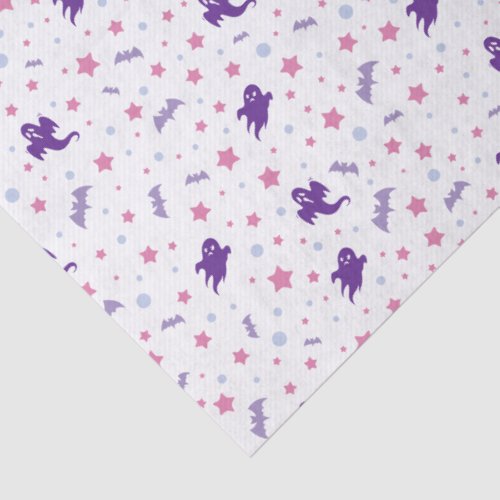Little Ghost Pink Halloween Gift Tissue Paper