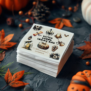 Little Ghoul First Birthday Napkins