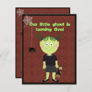 Little Ghoul Party Invitation