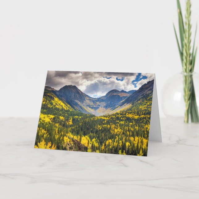 Little Giant & Kendall Peak, Silverton, Colorado Card (Front)