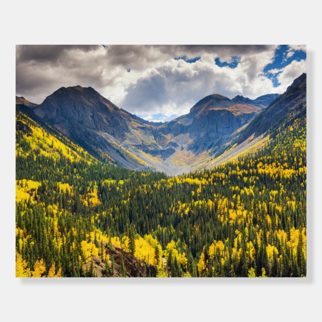 Little Giant & Kendall Peak, Silverton, Colorado Foam Board (Front)