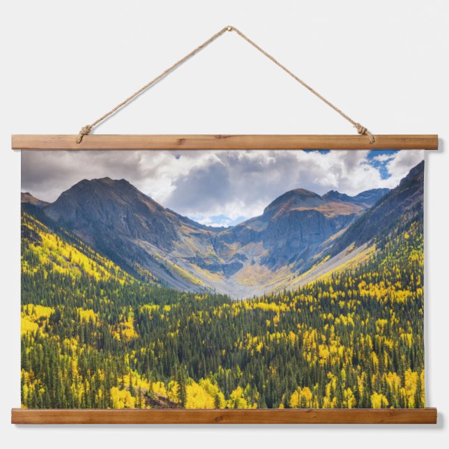 Little Giant & Kendall Peak, Silverton, Colorado Hanging Tapestry (Front)