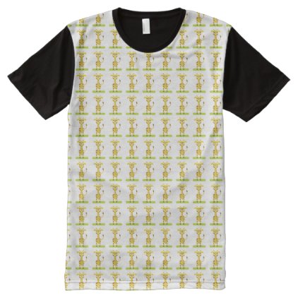 Little Giraffe All-Over-Print Shirt