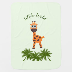 Little giraffe baby blanket