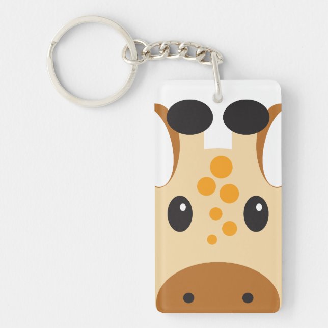 Little Giraffe Keychain (Front)