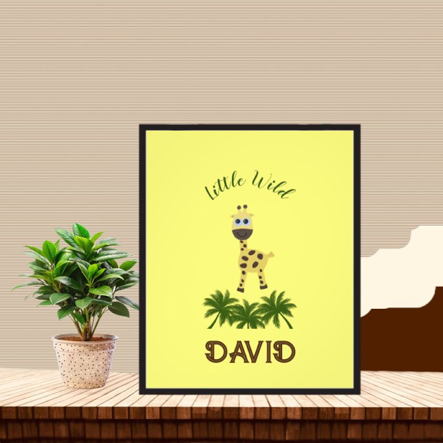 Little giraffe photo print (Creator Uploaded)