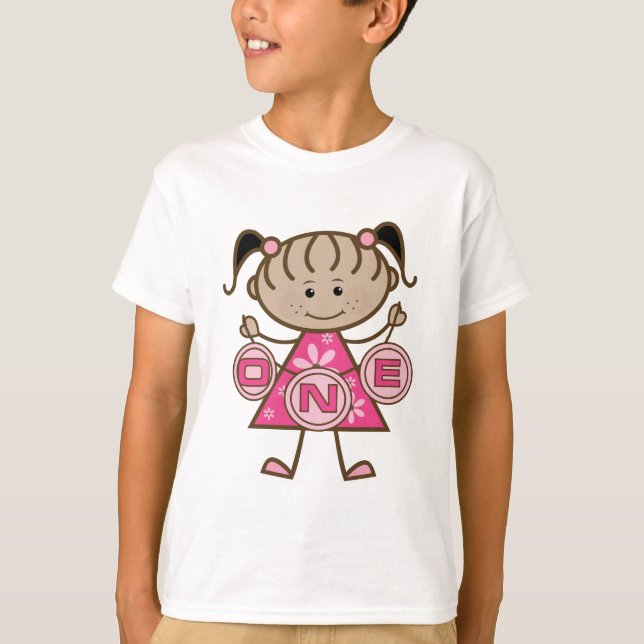 Little Girl 1st Birthday T-shirts and Gifts (Front)