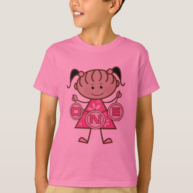 Little Girl 1st Birthday T-shirts and Gifts (Front)