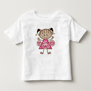 Little Girl 2nd Birthday T-shirts and Gifts