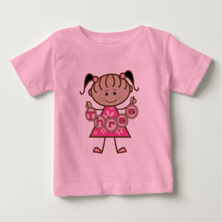 Little Girl 3rd Birthday Tshirts and Gifts