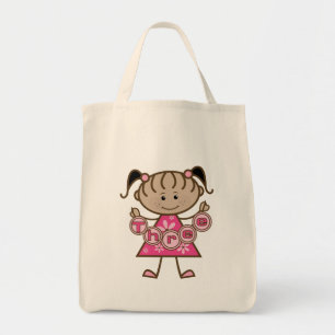 Little Girl 3rd Birthday Tshirts and Gifts Tote Bag