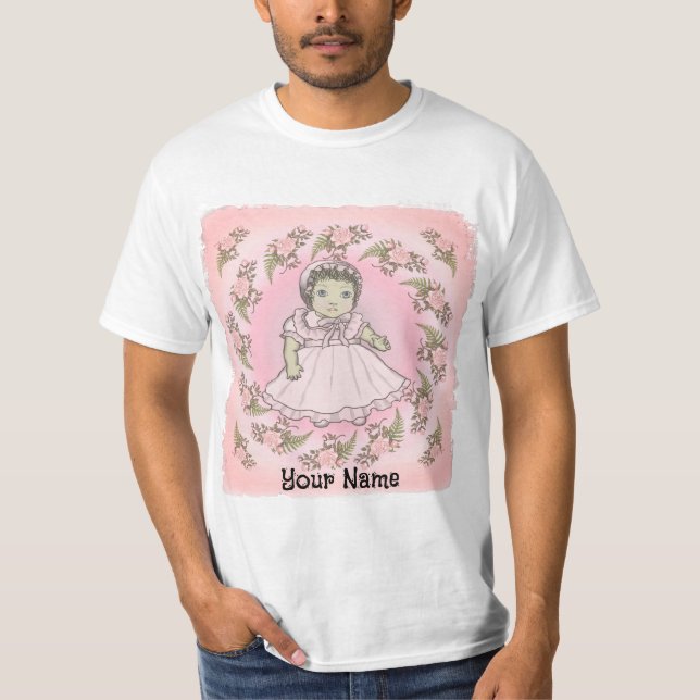 Little Girl Baby Doll  T-Shirt (Front)