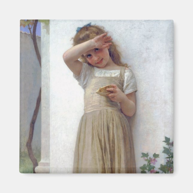 Little Girl, Bouguereau Magnet (Front)