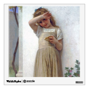 Little Girl, Bouguereau Wall Decal