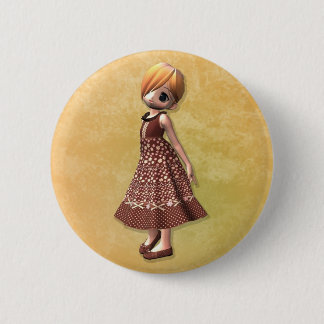 Little Girl Button