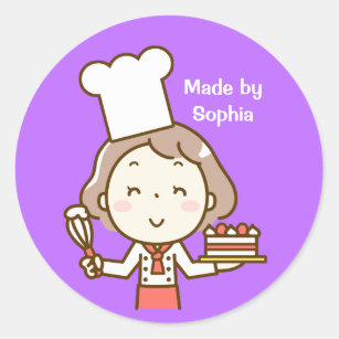 Little Chef Cooking Kids Toddlers Sticker for Sale by jaygo