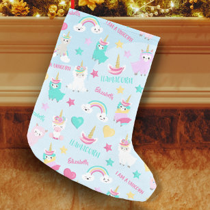 Pastel Christmas Stockings | Zazzle