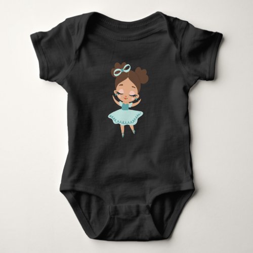 Little girl girl power baby black baby bodysuit