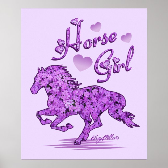 Little Girl Horse Poster (Front)