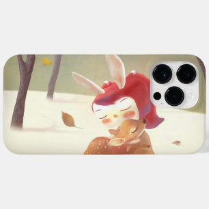 Little Girl Hugging Deer Case-Mate iPhone 14 Pro Max Case
