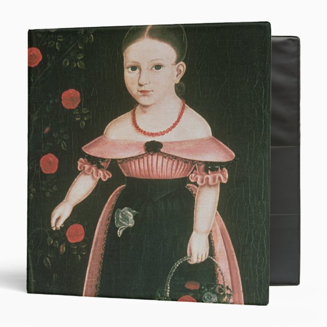 Little Girl in Lavender, c.1840 Binder (Front/Inside)