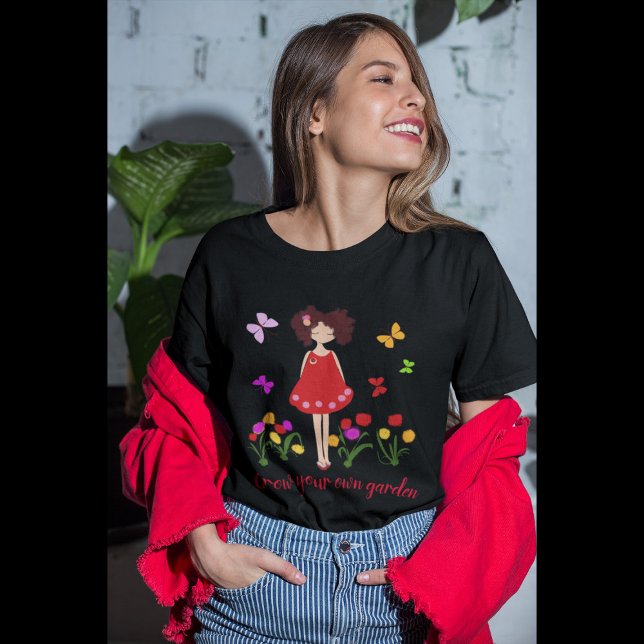 Little girl in the garden T-Shirt (Creator Uploaded)